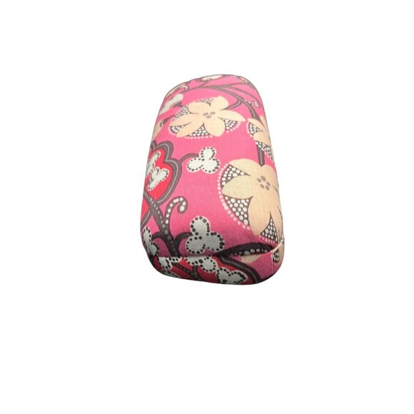 VERA BRADLEY Hard Shell Sunglass Eye Glass Clam Shell Case Pink Floral - Picture 8 of 10